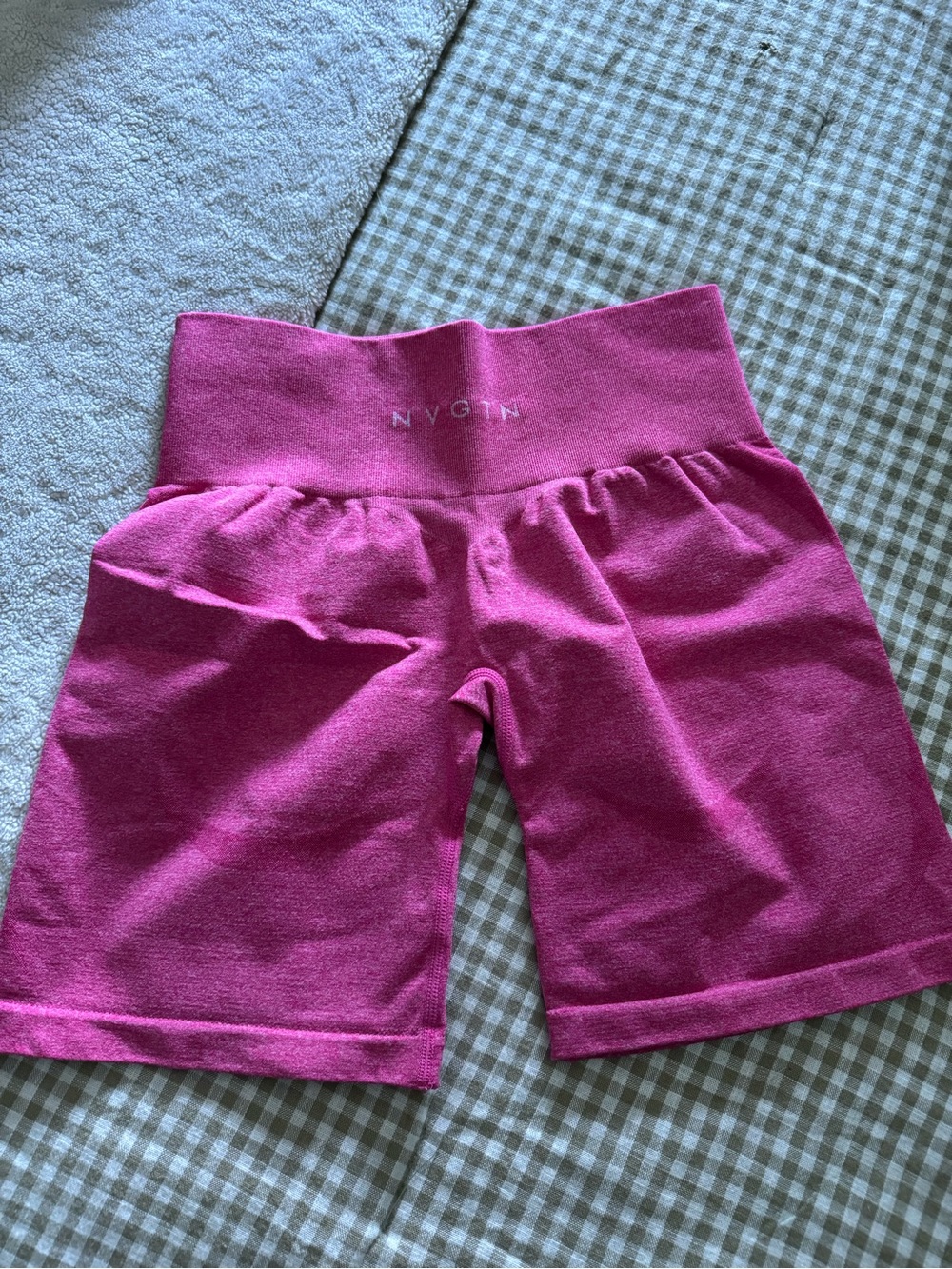 Fuchsia Contour Seamless Shorts